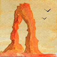 Buy canvas prints of ARCHES N.P. by dale rys (LP)