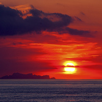 Buy canvas prints of Menorcan Sunset by Paul McKenzie