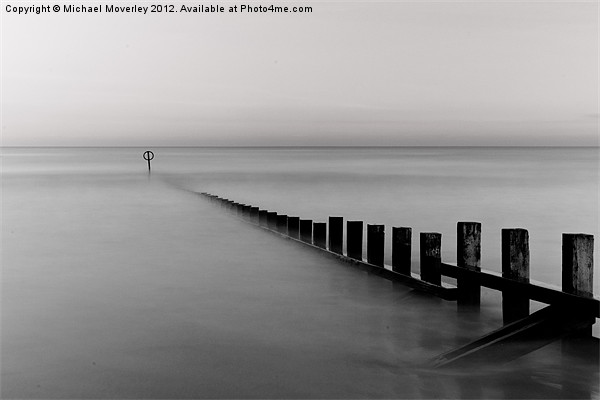 Groynes, Aberdeen Beach Picture Board by Michael Moverley