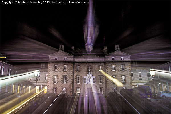 Zoom burst, Robert Gordons College Aberdeen Picture Board by Michael Moverley