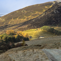 Buy canvas prints of Autumn at Spittal of Glenshee by Michael Moverley
