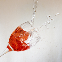 Buy canvas prints of  Wine Splash ! by Michael Moverley