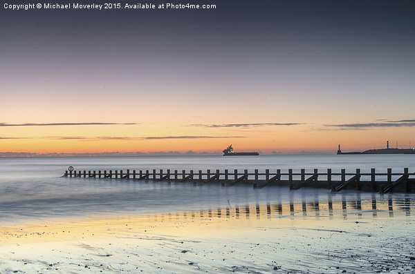 Sunrise Aberdeen Beach  Picture Board by Michael Moverley