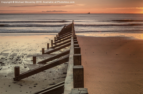  Sunrise Aberdeen Beach Picture Board by Michael Moverley