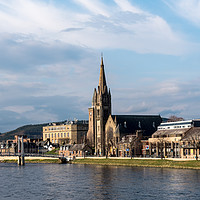 Buy canvas prints of Inverness in the Sun by Michael Moverley