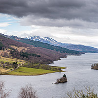 Buy canvas prints of Queens View, Loch Tummel by Michael Moverley