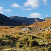 Buy canvas prints of Mountain near Ullswater, Cumbria by Debbie Metcalfe