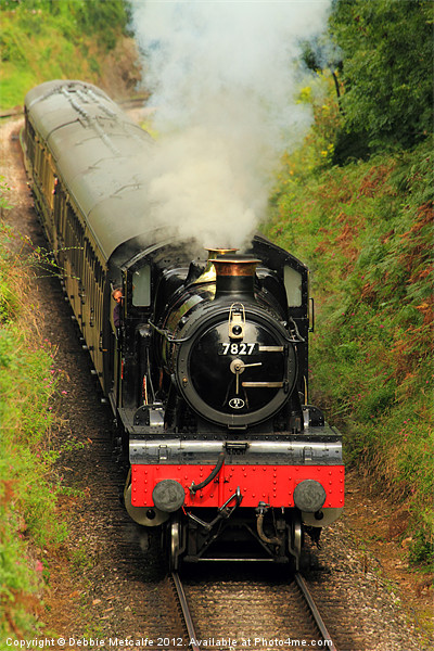 GWR 7827 Lydham Manor Picture Board by Debbie Metcalfe