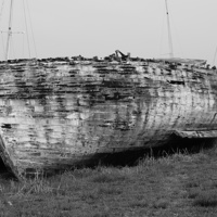 Buy canvas prints of Boat in need of TLC by Les Hardman