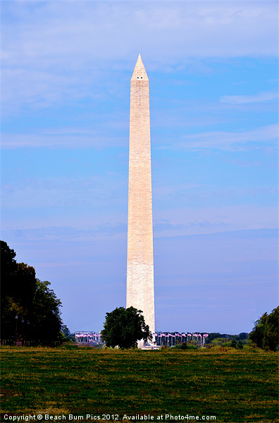Washington Monument Picture Board by Beach Bum Pics