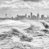 Buy canvas prints of Sea scape by Jed Pearson