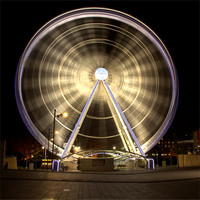 Buy canvas prints of Ferris Wheel by Jed Pearson