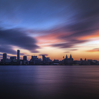 Buy canvas prints of Good Morning Liverpool by Jed Pearson