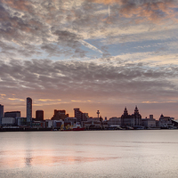 Buy canvas prints of City Dawn by Jed Pearson