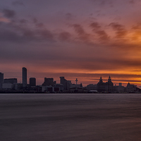 Buy canvas prints of Good morning Liverpool  by Jed Pearson