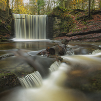 Buy canvas prints of Autumn Falls  by Jed Pearson