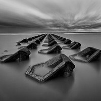 Buy canvas prints of Breakwater by Jed Pearson