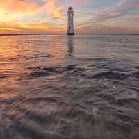 Buy canvas prints of Ripples at sunset by Jed Pearson