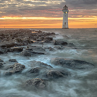 Buy canvas prints of Rocking at New Brighton by Jed Pearson