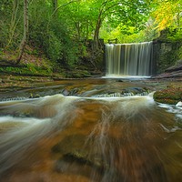 Buy canvas prints of Autumn Falls by Jed Pearson