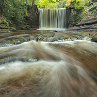 Buy canvas prints of In full flow by Jed Pearson