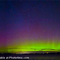 Buy canvas prints of Aurora over Loch Leven Fife by Adrian Maricic