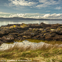 Buy canvas prints of Wee Cumbrae From Hunterston by Tylie Duff Photo Art