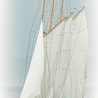 Buy canvas prints of Classic Yacht Adix At Fife Regatta 2022 by Tylie Duff Photo Art