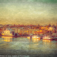 Buy canvas prints of Corfu Port by Tylie Duff Photo Art