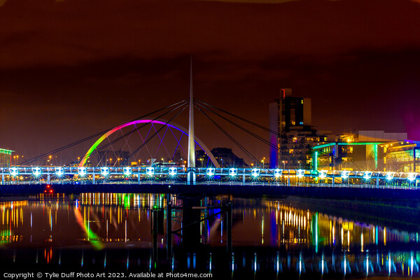 Glowing Bridge of Dreams Picture Board by Tylie Duff Photo Art
