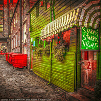 Buy canvas prints of Boho Glasgow-Dowanside Lane  by Tylie Duff Photo Art