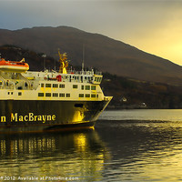 Buy canvas prints of Cal Mac Western Isles Ferry by Tylie Duff Photo Art