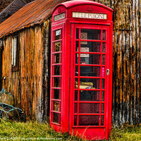 Buy canvas prints of Red Phone Box by Tylie Duff Photo Art