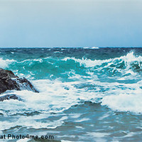 Buy canvas prints of Breakers on Durness Beach by Tylie Duff Photo Art