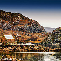 Buy canvas prints of Serenity at Diabaig Harbour by Tylie Duff Photo Art
