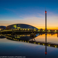 Buy canvas prints of Glasgow Science Centre by Tylie Duff Photo Art