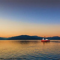 Buy canvas prints of Island Ferry by Tylie Duff Photo Art