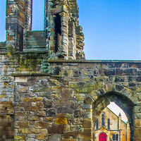 Buy canvas prints of Kilwinning Abbey (2) by Tylie Duff Photo Art