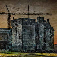 Buy canvas prints of Newark Castle , The Old and The New by Tylie Duff Photo Art