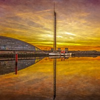 Buy canvas prints of PS The Waverley at Sunset by Tylie Duff Photo Art