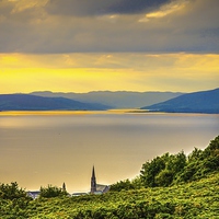 Buy canvas prints of Kyles of Bute from Largs by Tylie Duff Photo Art