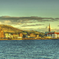 Buy canvas prints of Largs on Firth of Clyde by Tylie Duff Photo Art