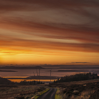 Buy canvas prints of  Clydeport Terminal from Fairlie Moor by Tylie Duff Photo Art