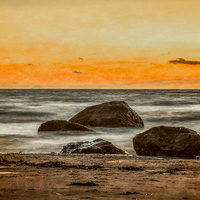 Buy canvas prints of  From Seamill to Ailsa Craig by Tylie Duff Photo Art