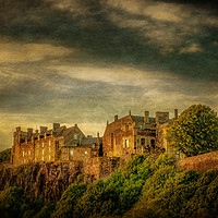 Buy canvas prints of Moonlight on Stirling Castle by Tylie Duff Photo Art