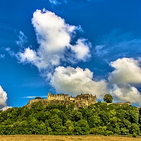 Buy canvas prints of Stirling Castle In High Summer by Tylie Duff Photo Art