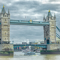 Buy canvas prints of Tower Bridge London by Tylie Duff Photo Art