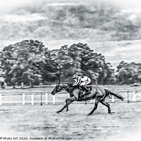 Buy canvas prints of Perth Races In Scotland by Tylie Duff Photo Art