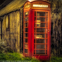Buy canvas prints of One of the Traditional Red Telehone Boxes In The H by Tylie Duff Photo Art