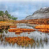 Buy canvas prints of Loch In The Scottish Highlands by Tylie Duff Photo Art